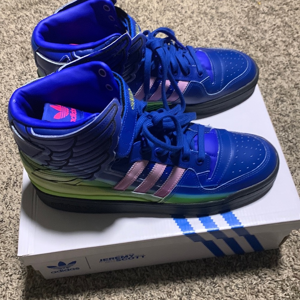 Adidas forum Jeremy Scott adidas shoes never worn outside high top